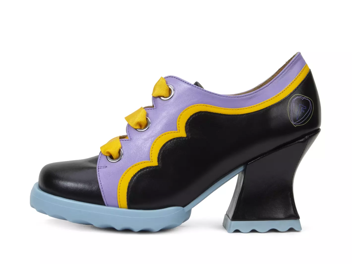 john fluevog Fermare Talon lacé festonné