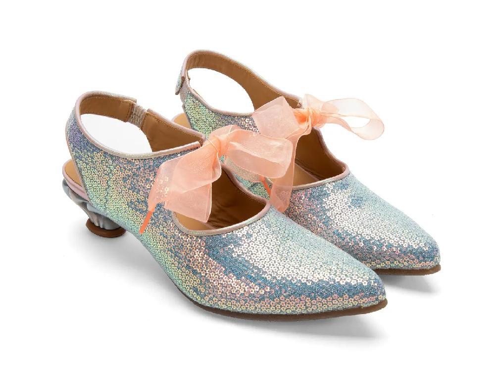 John Fluevog Ficta Talon à Bride Arrière élégant