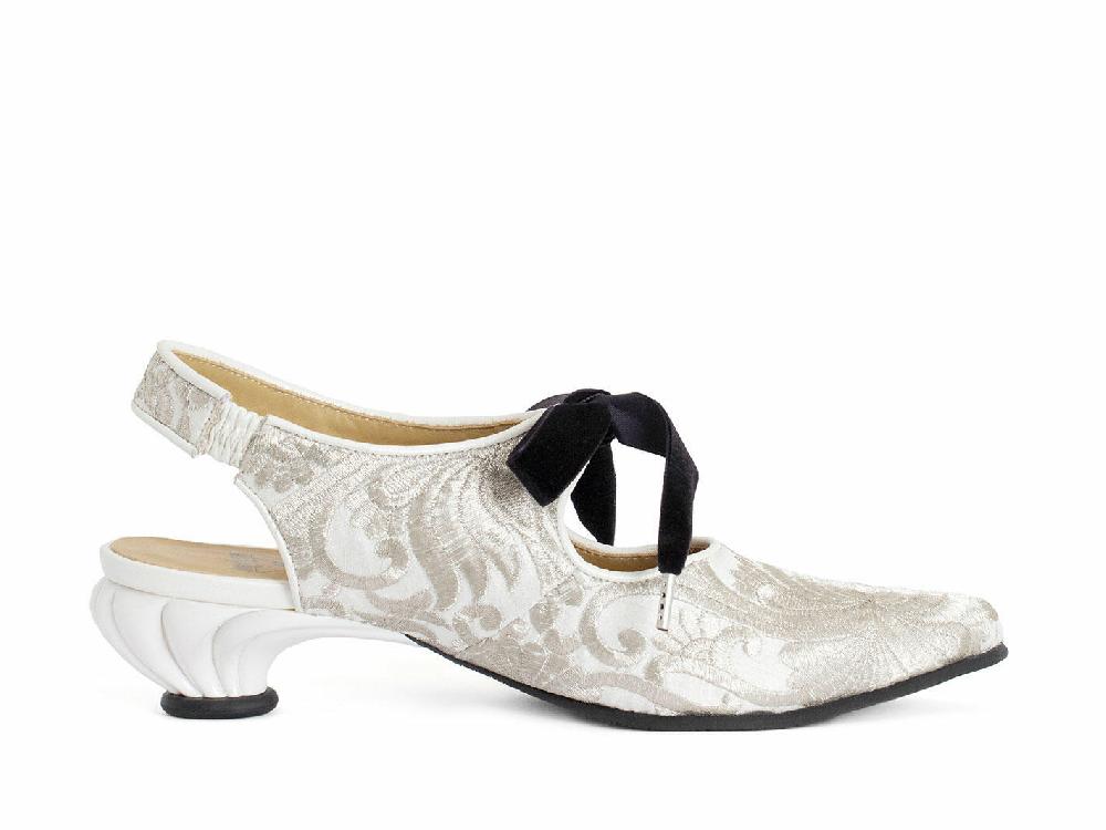 John Fluevog Ficta Talon à Bride Arrière élégant
