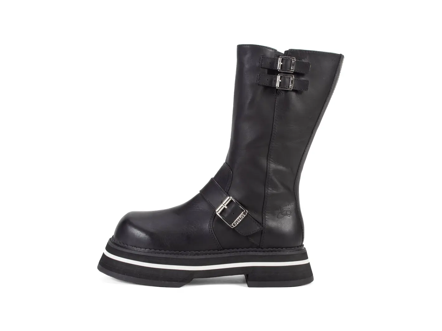 john fluevog FV2 Botte à boucle au charme rétro