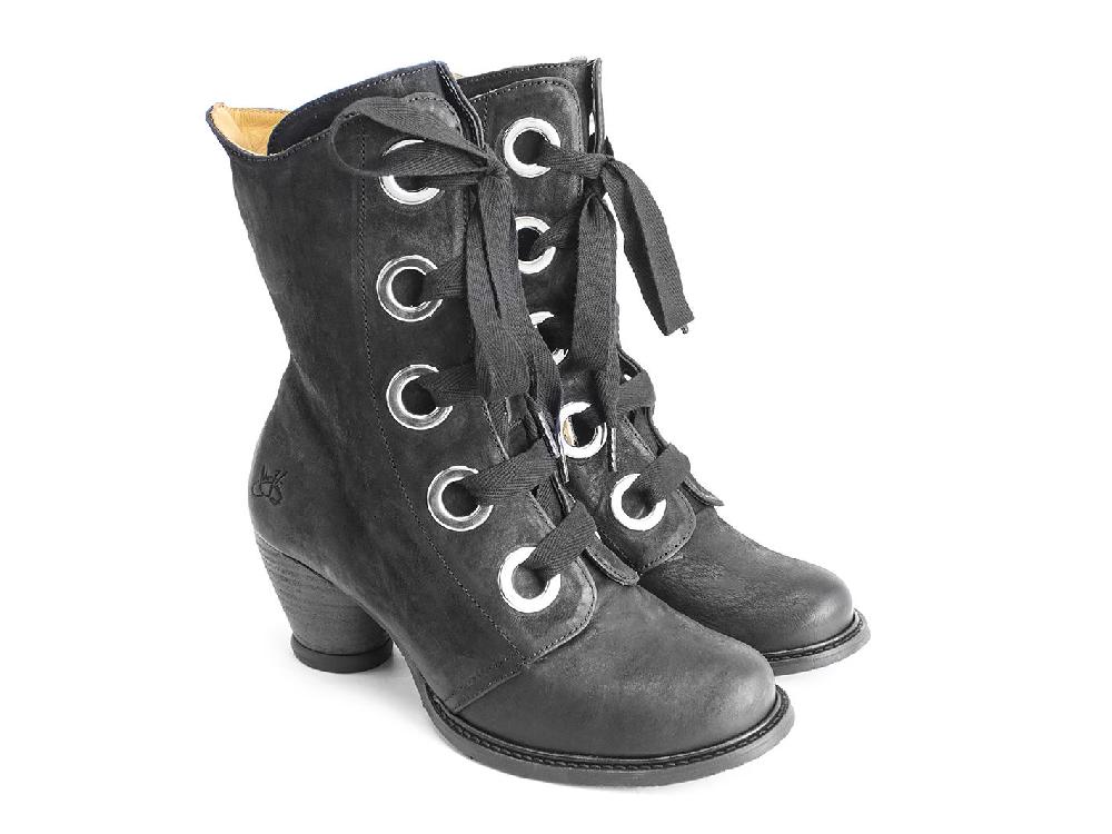 John Fluevog Gladstone Botte Mi-mollet à Lacets