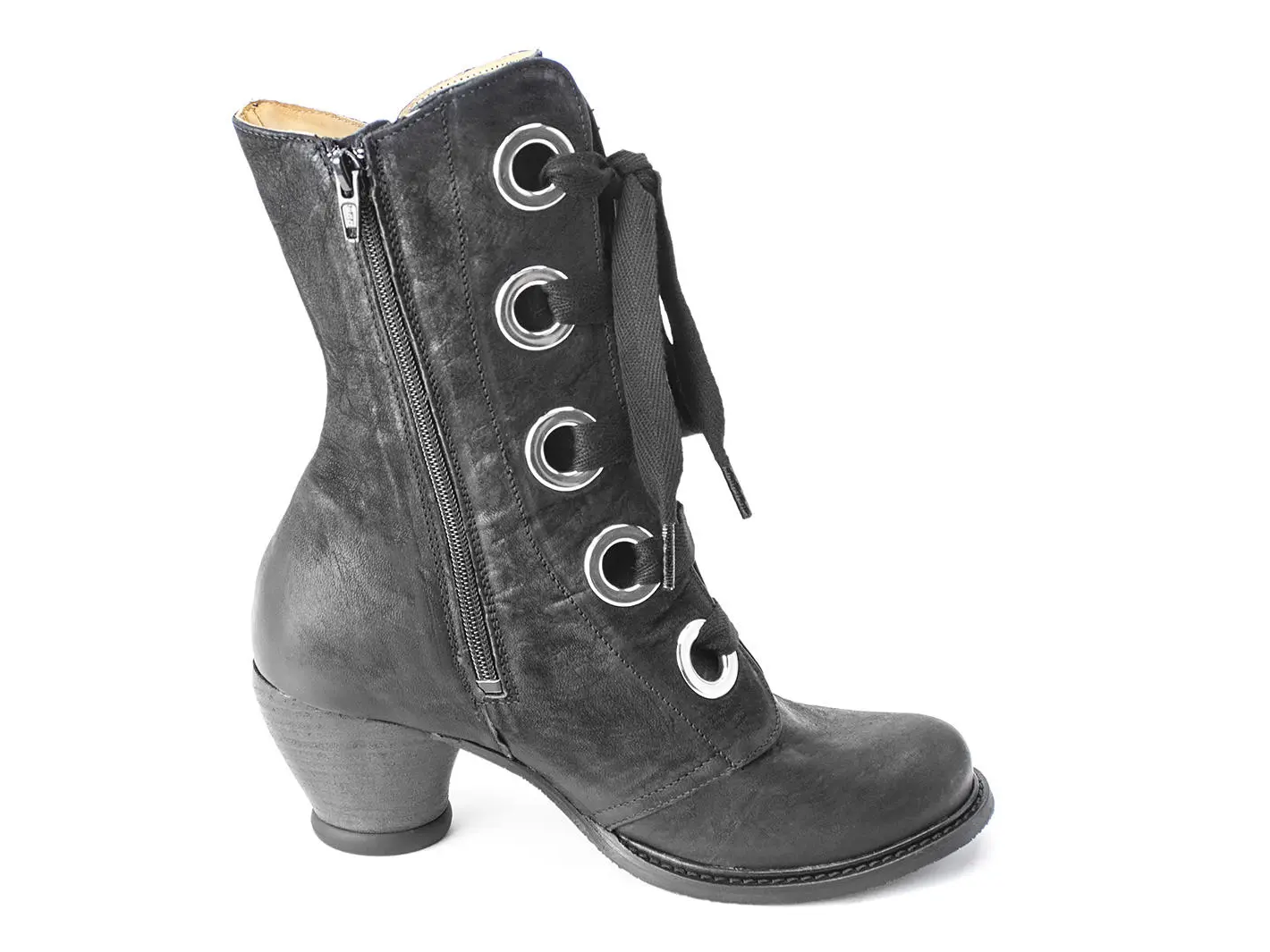 John Fluevog Gladstone Botte Mi-mollet à Lacets