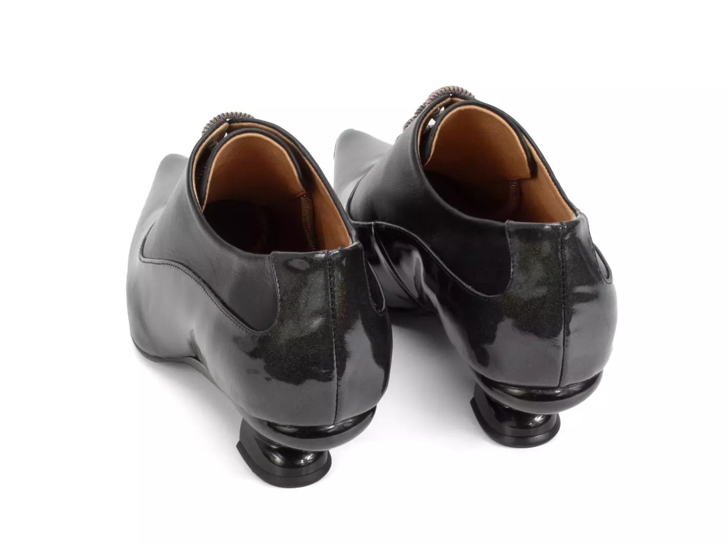 John Fluevog Jenne Talon à Laçage élégant