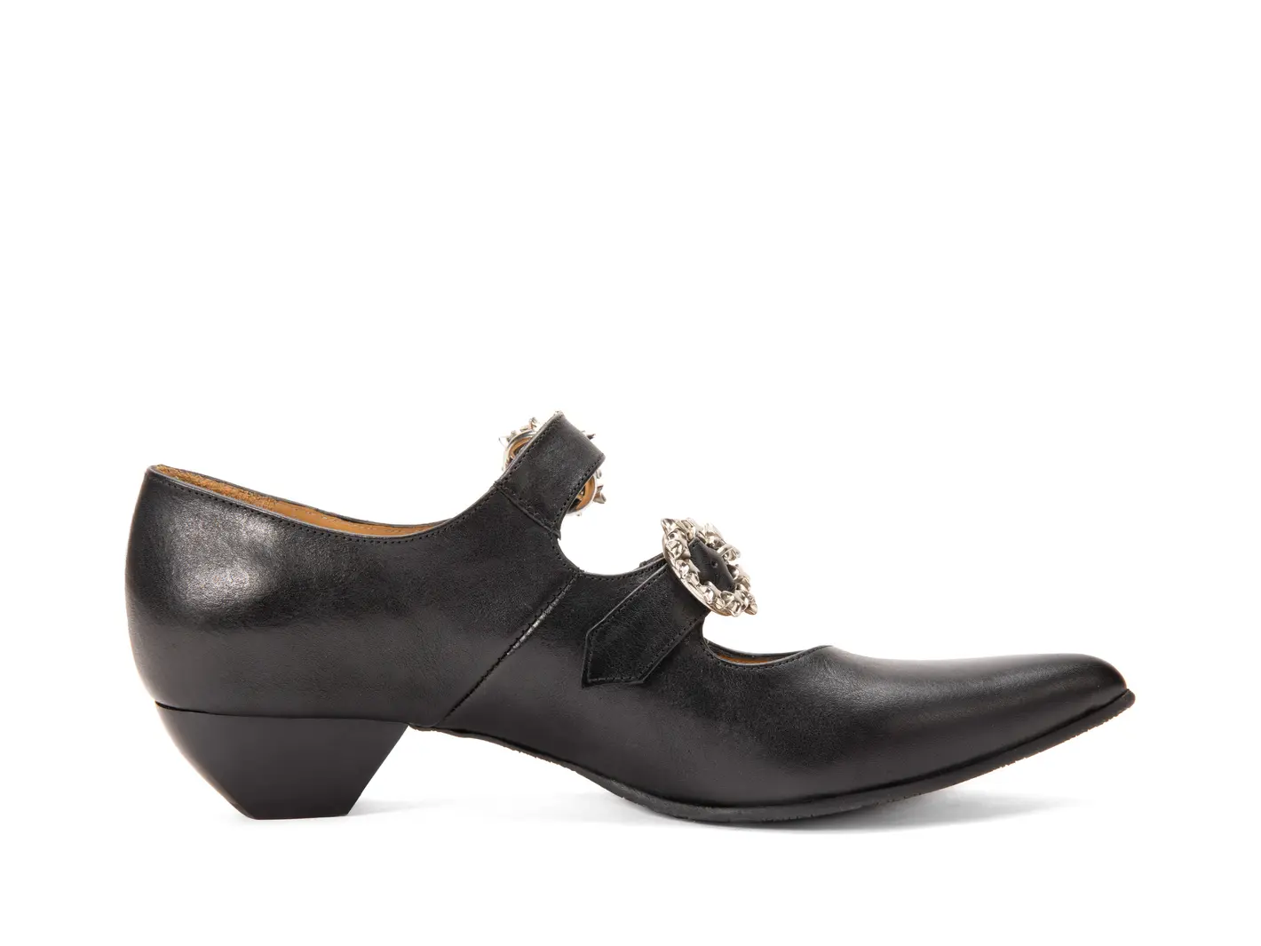 John Fluevog Jing Charles IX à Courroie Double