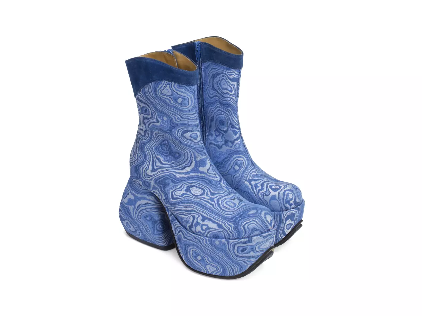 John Fluevog Jive Botte Mi-mollet à Plateforme