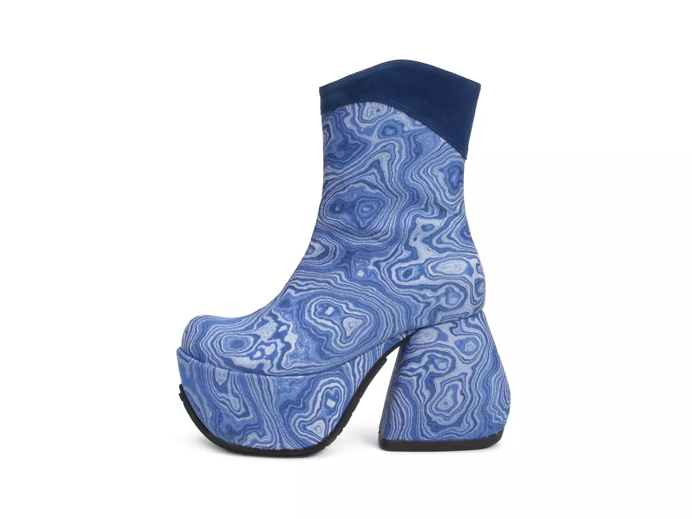 john fluevog Jive Botte mi-mollet à plateforme