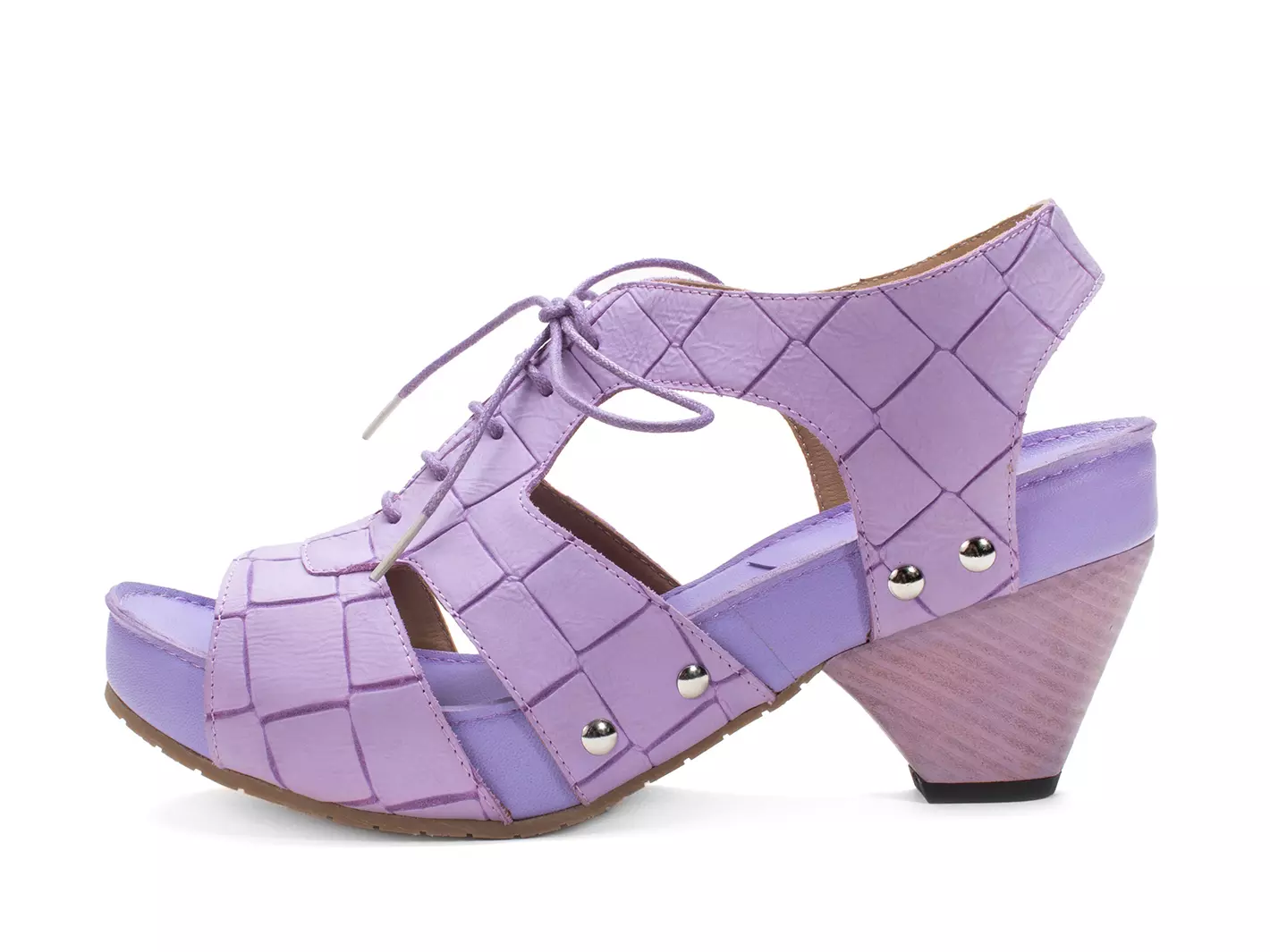 john fluevog Joni Sandale lacée à bride arrière