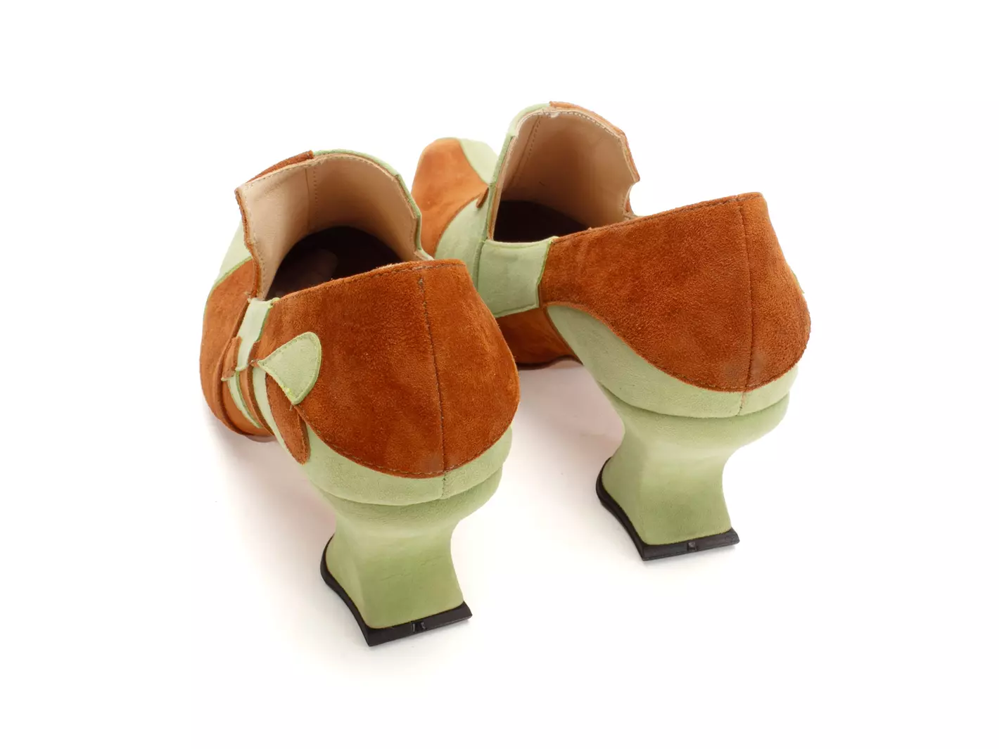 John Fluevog Kaija Flâneur à Talon Avec Cœurs