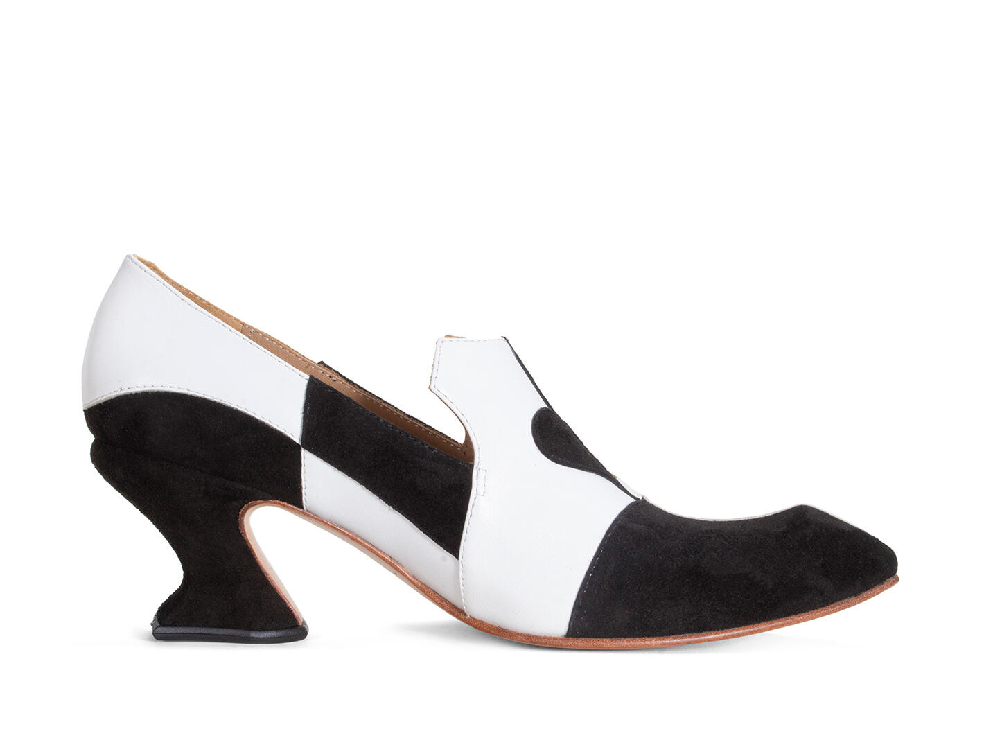 John Fluevog Kaija Flâneur à Talon Avec Cœurs