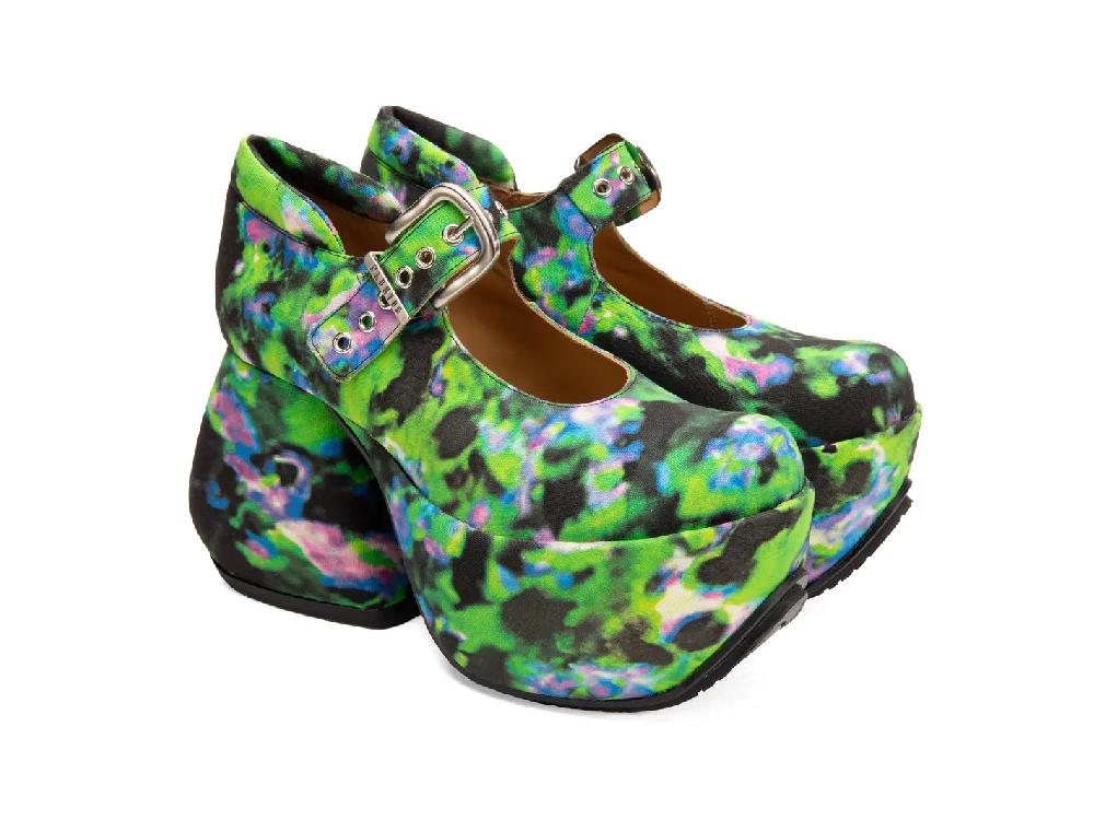 John Fluevog Kool Talon Charles IX à Plateforme