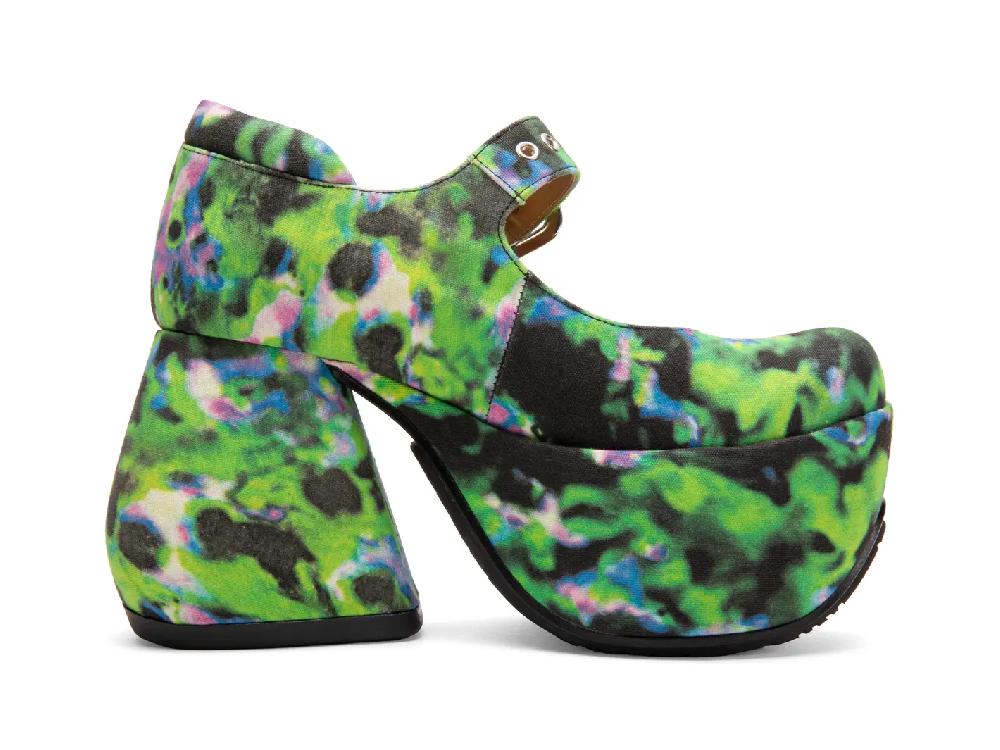 John Fluevog Kool Talon Charles IX à Plateforme