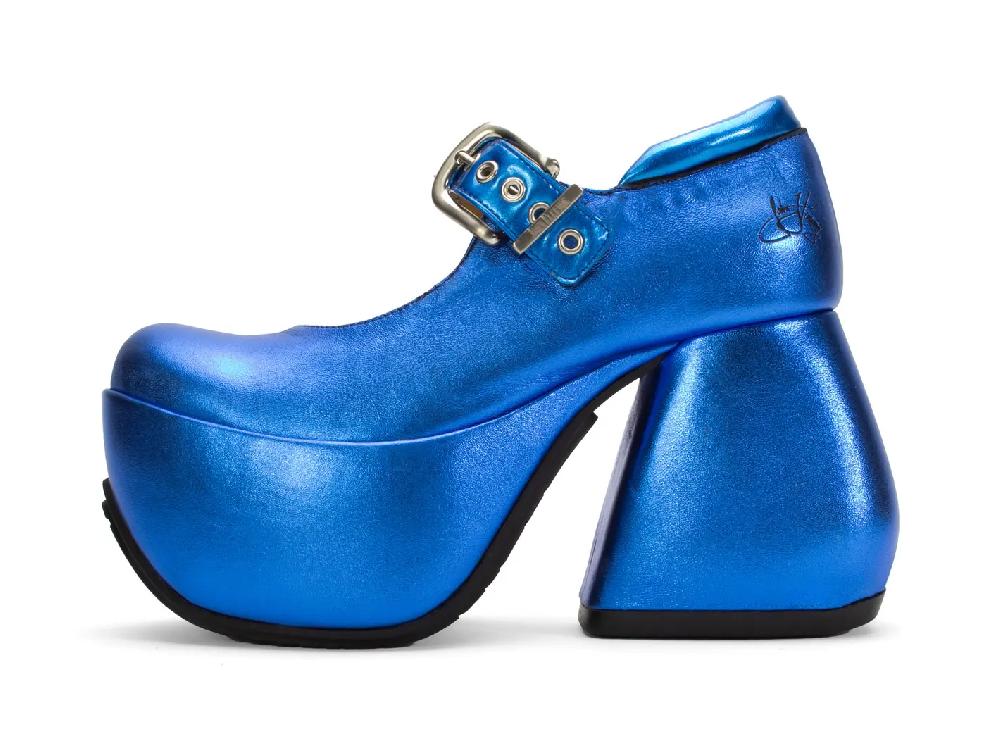 john fluevog Kool Talon Charles IX à plateforme