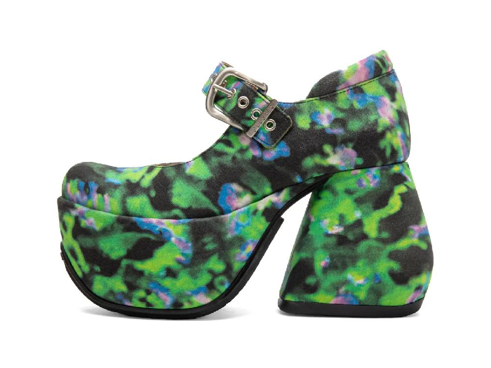 john fluevog Kool Talon Charles IX à plateforme