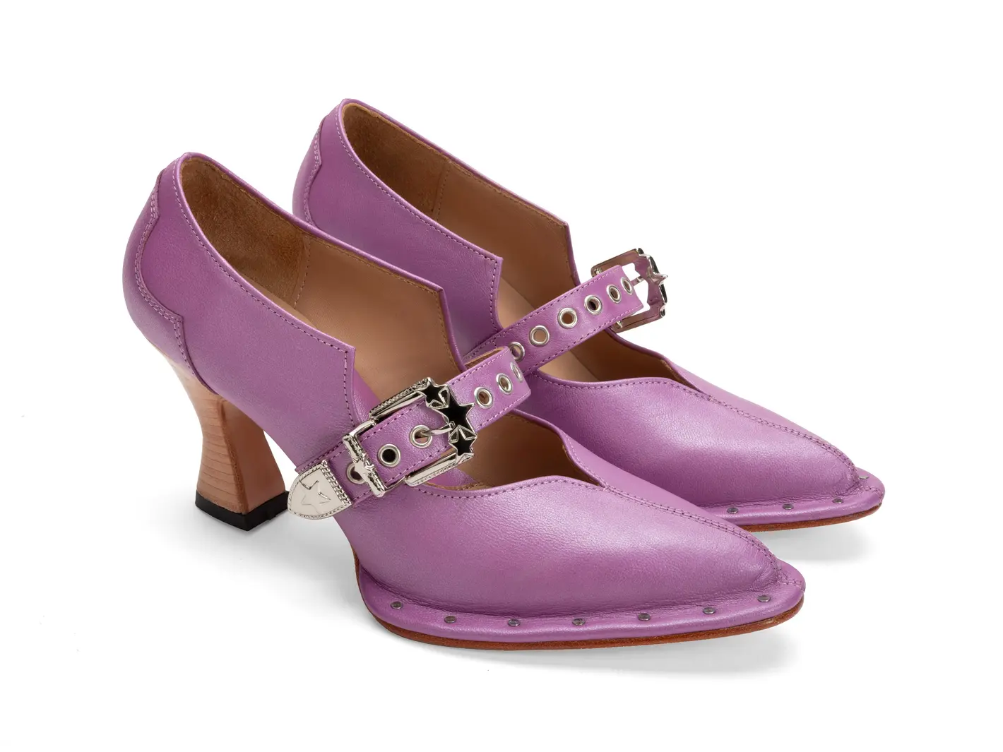 John Fluevog Lara Talon Charles IX Western