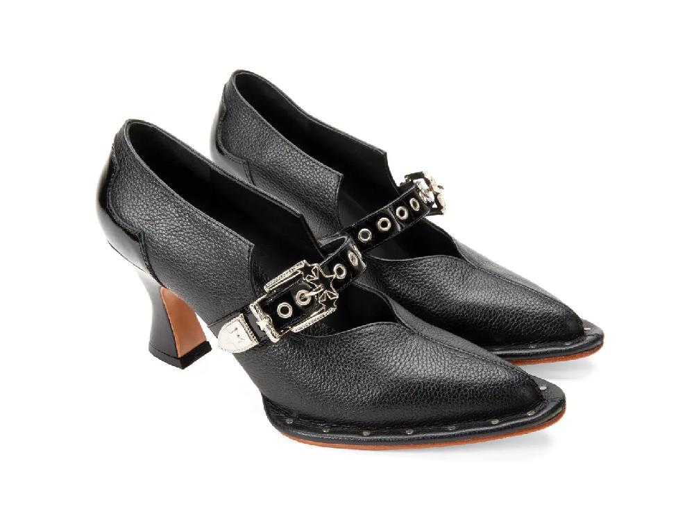 John Fluevog Lara Talon Charles IX Western