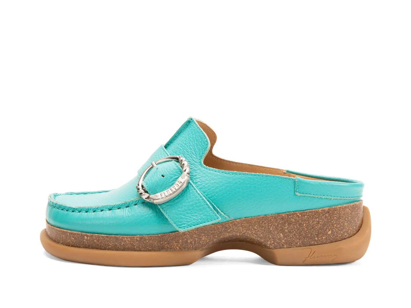 john fluevog Linn Mule avec surpiqûres