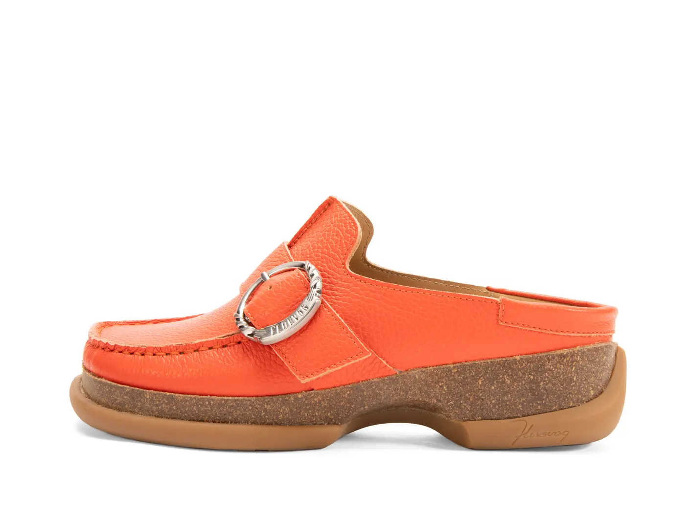 john fluevog Linn Mule avec surpiqûres