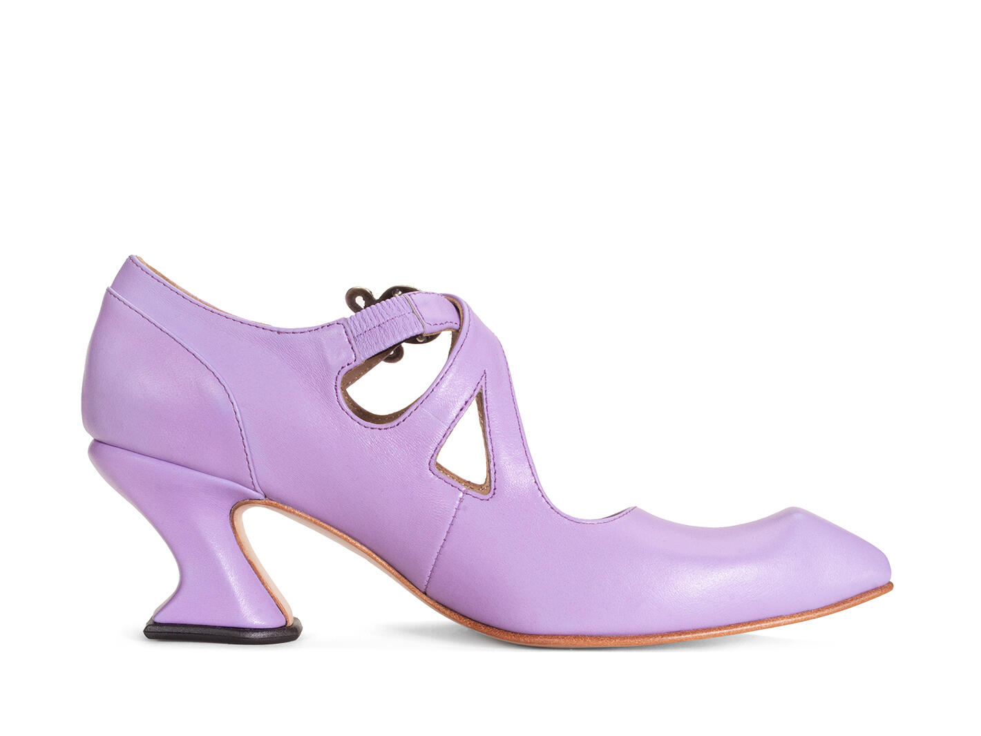 John Fluevog Maddalena Talon élégant Avec Sangle