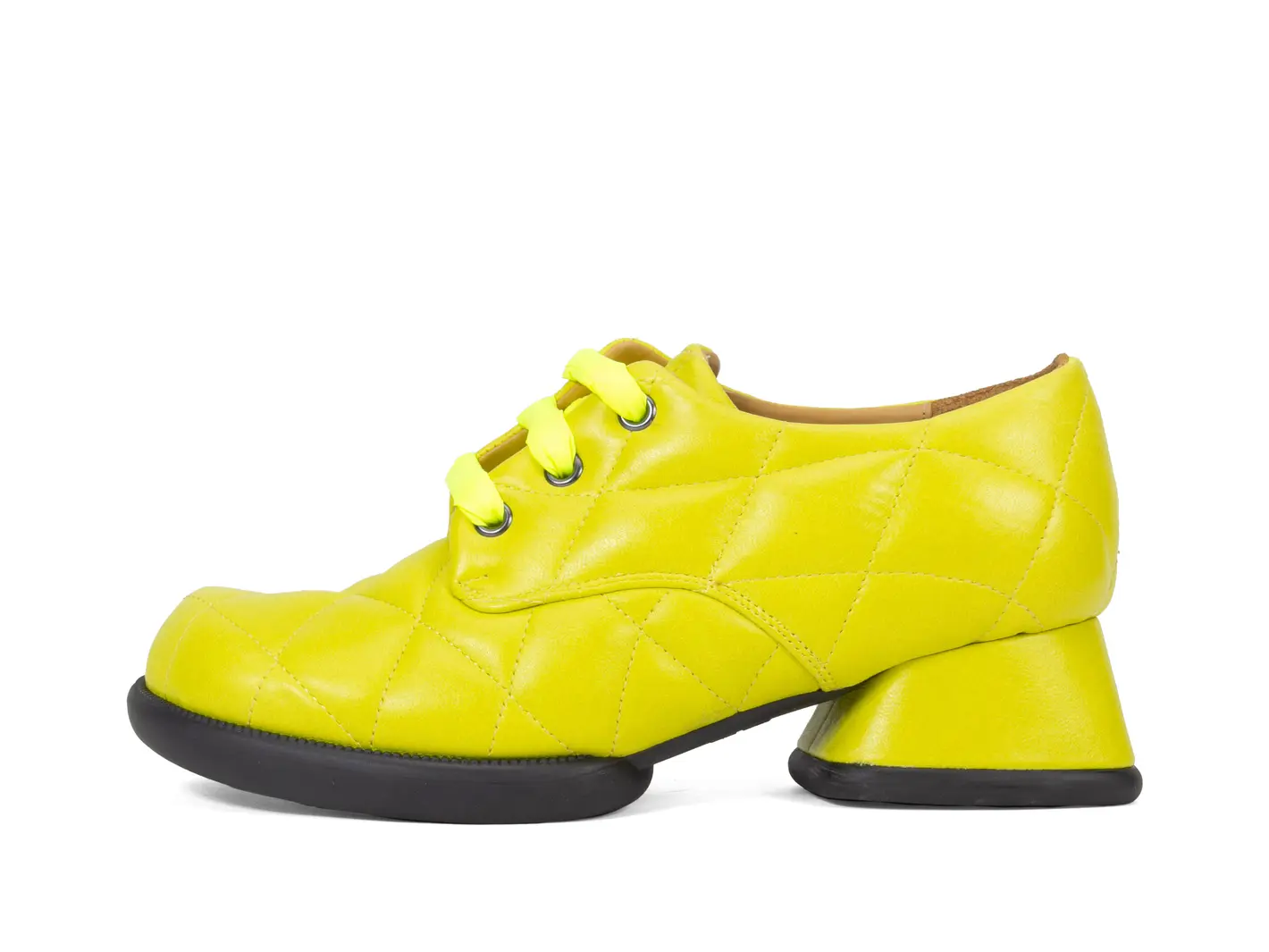 john fluevog Maika Talon piqué avec lacet