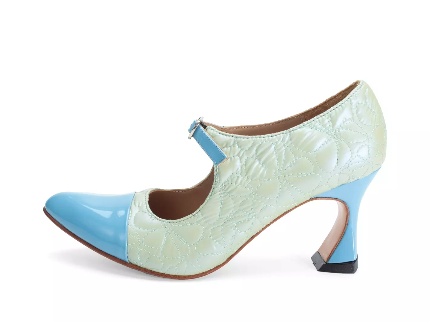 john fluevog Malala Charles IX à bout vernis