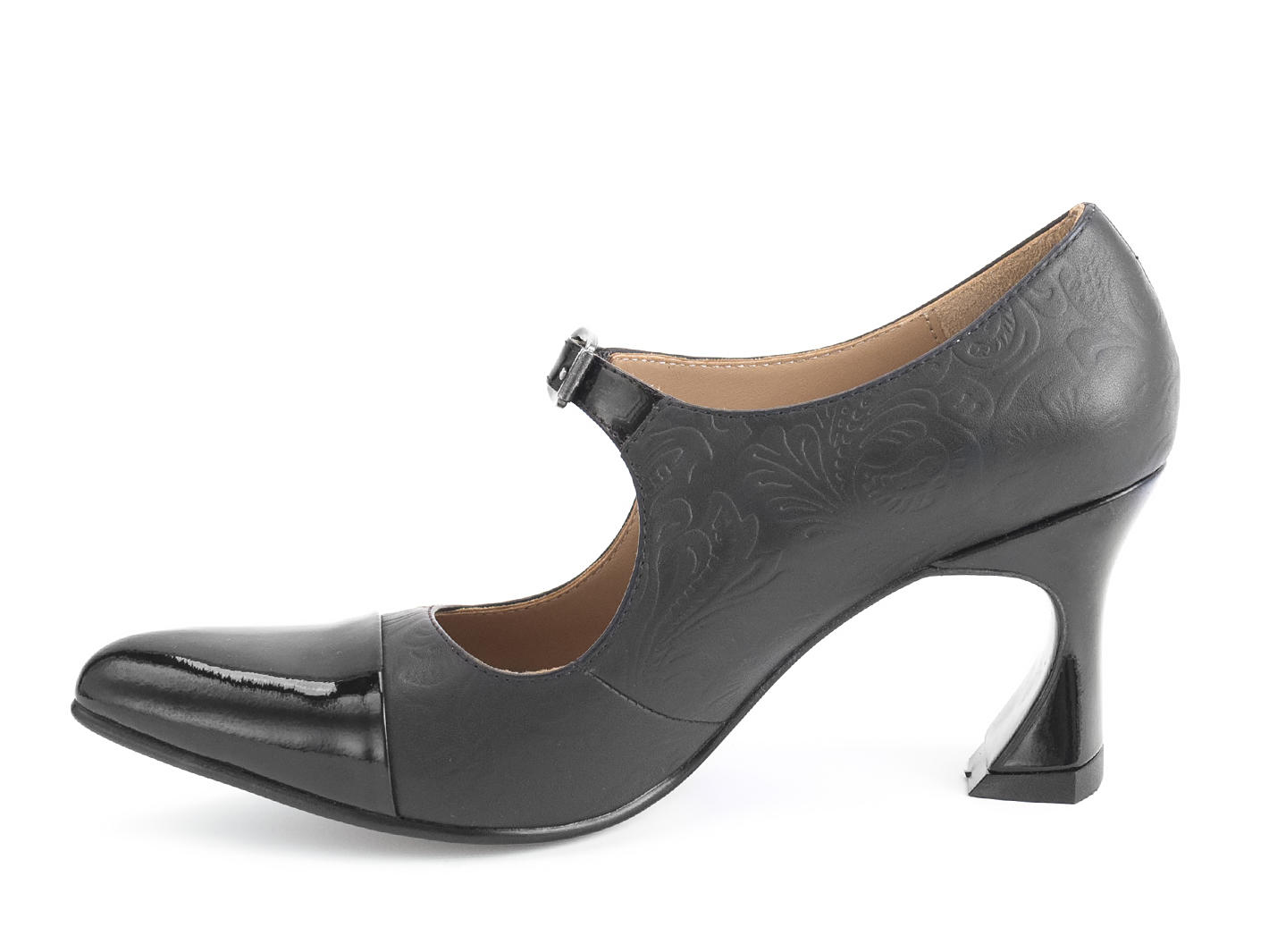 John Fluevog Malala Charles IX à Bout Vernis