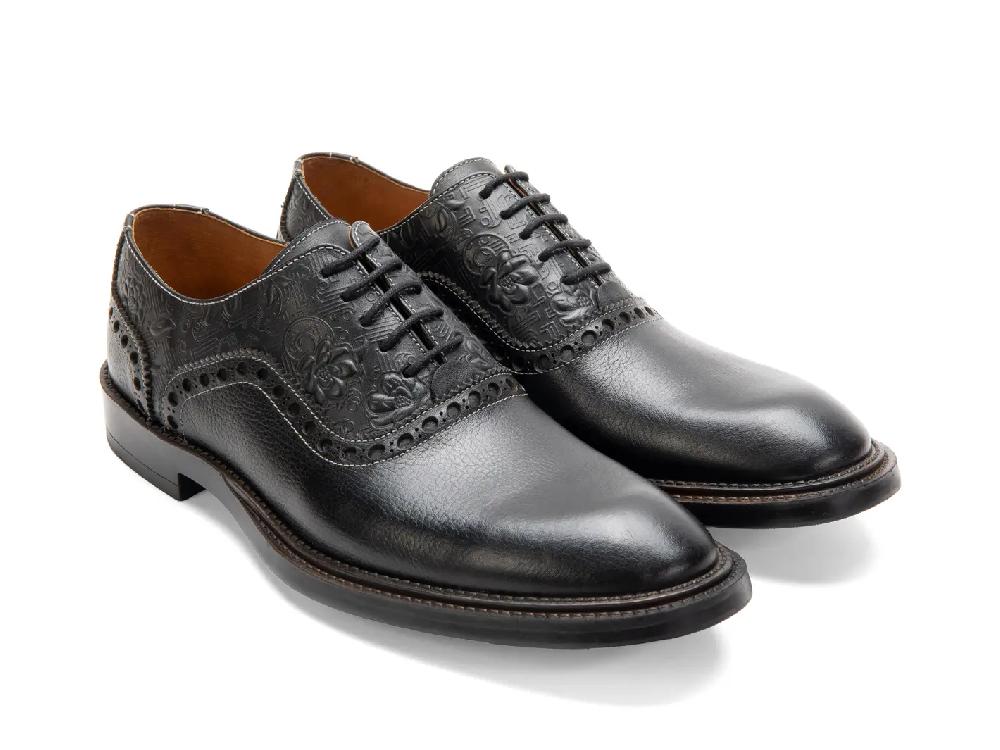 John Fluevog Manager Chaussure Chic à Bout Fleuri