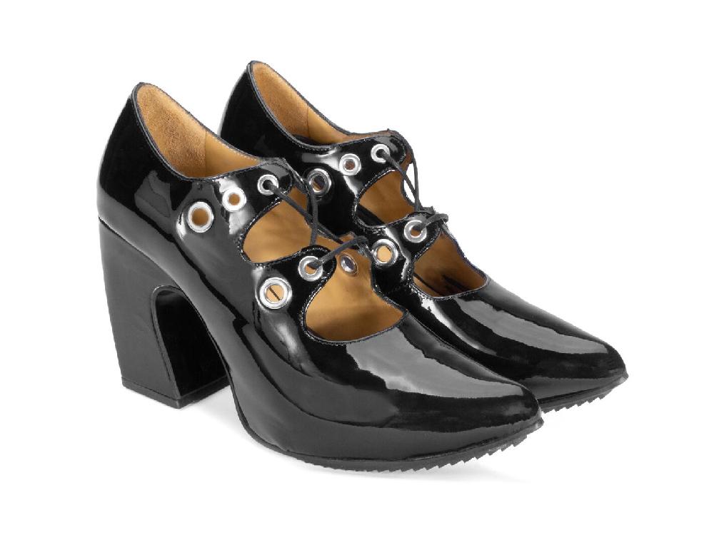 John Fluevog Monza Talon à Plateforme Avec Lacet