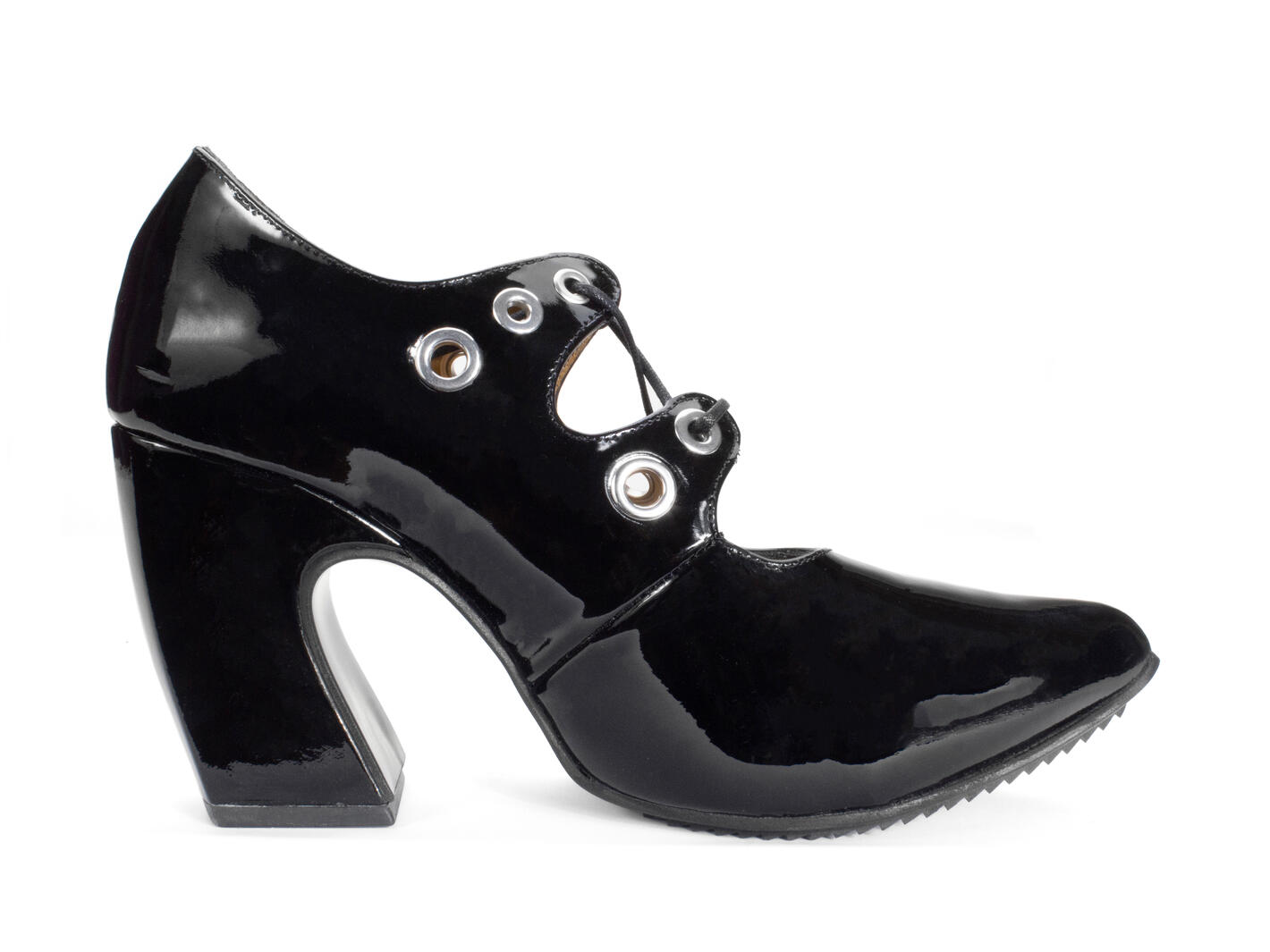 John Fluevog Monza Talon à Plateforme Avec Lacet