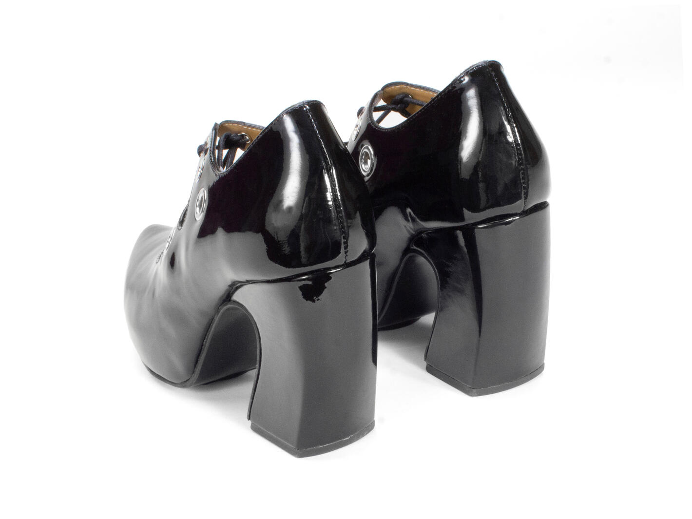 John Fluevog Monza Talon à Plateforme Avec Lacet