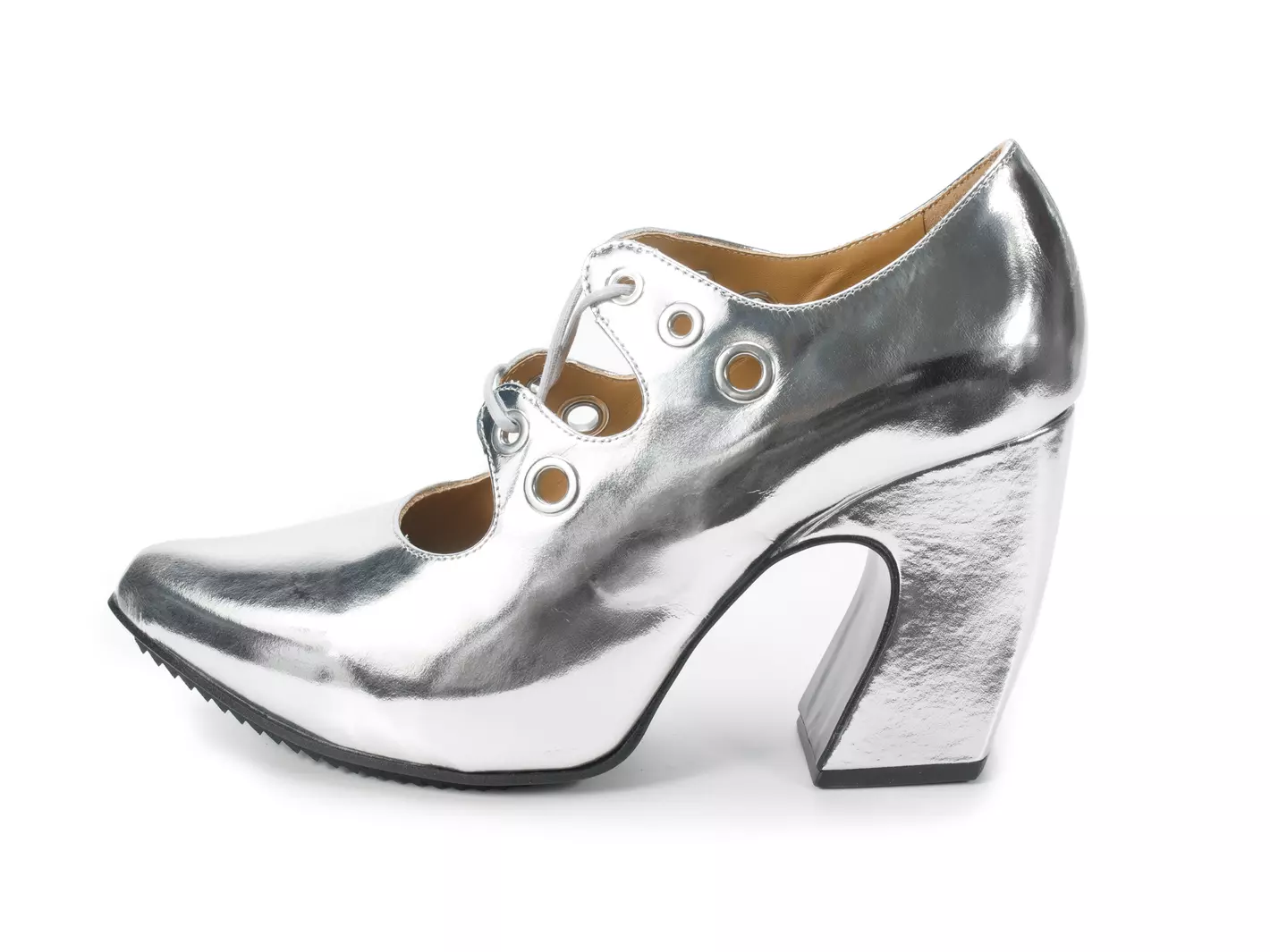 john fluevog Monza Talon à plateforme avec lacet