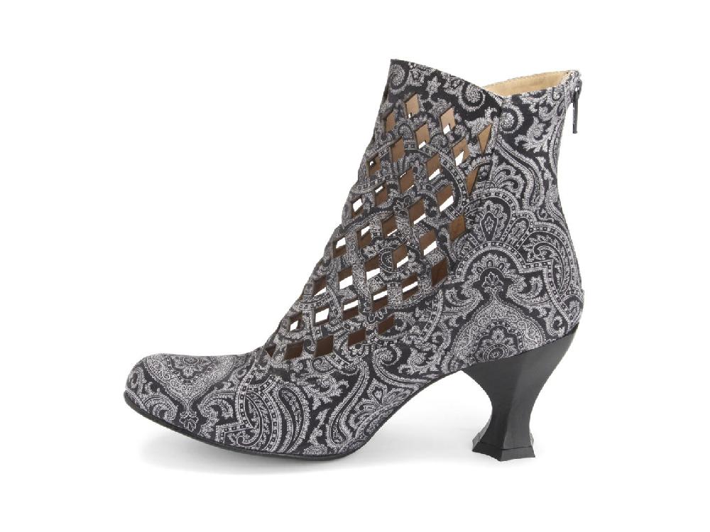John Fluevog Murillo Diamond-Perforated Boots