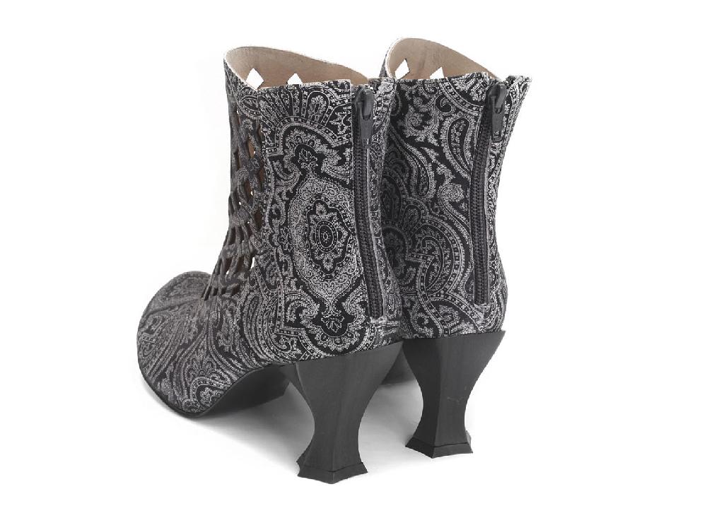 John Fluevog Murillo Diamond-Perforated Boots