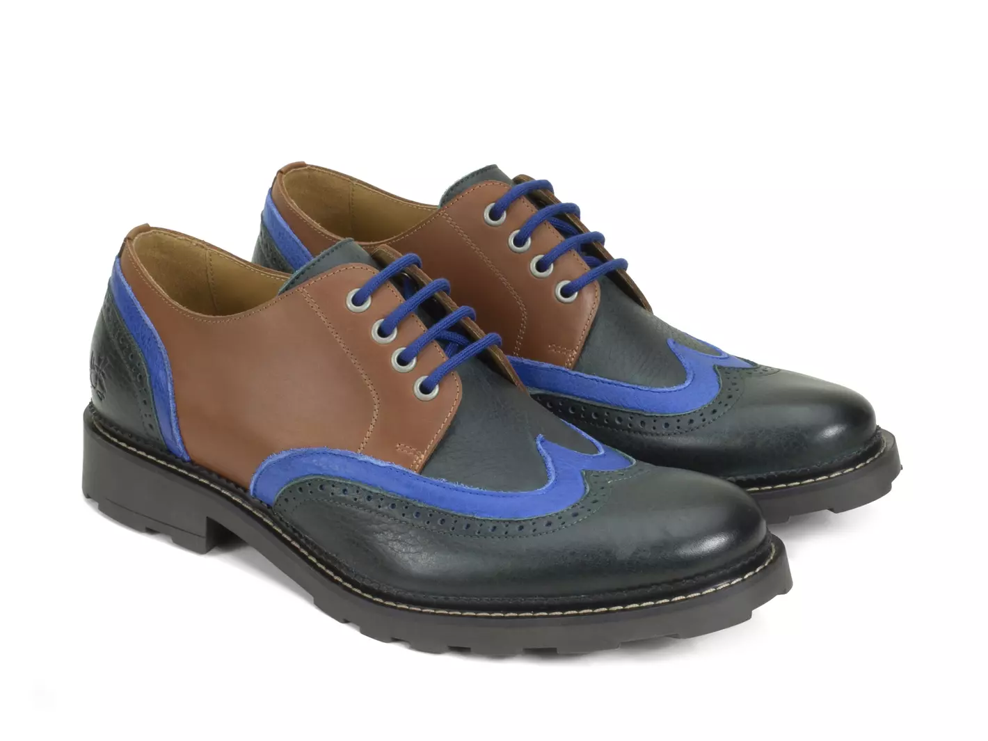 John Fluevog Nathaniel Derby à Bout Golf Doublé