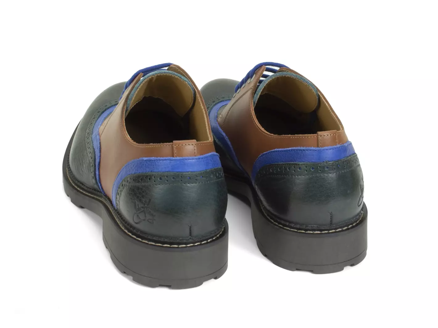 John Fluevog Nathaniel Derby à Bout Golf Doublé