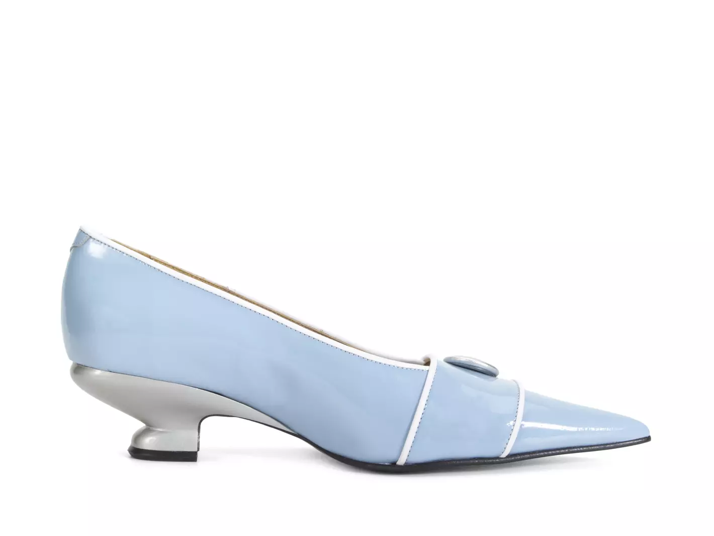 John Fluevog Naura Escarpin à Bouton élégant