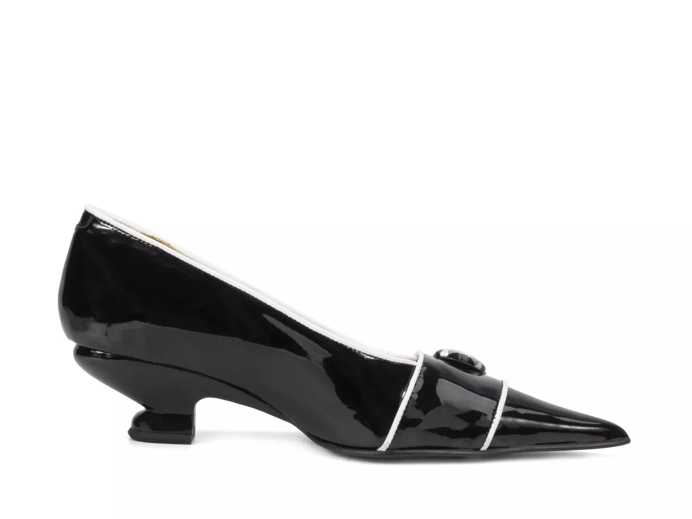 John Fluevog Naura Escarpin à Bouton élégant