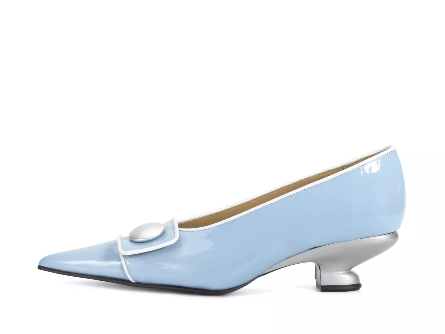 john fluevog Naura Escarpin à bouton élégant