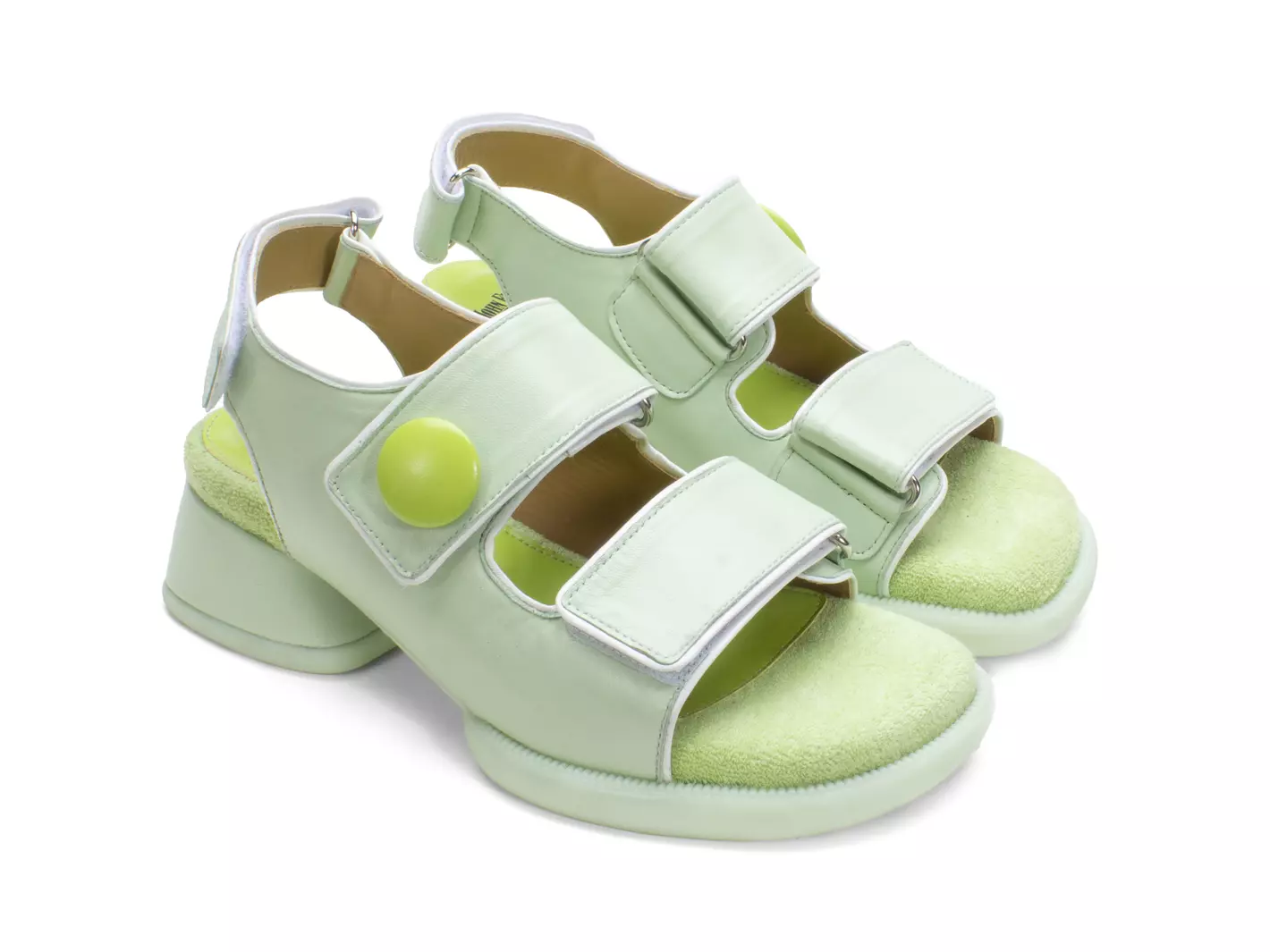 John Fluevog Neve Sandale à Bride Velcro