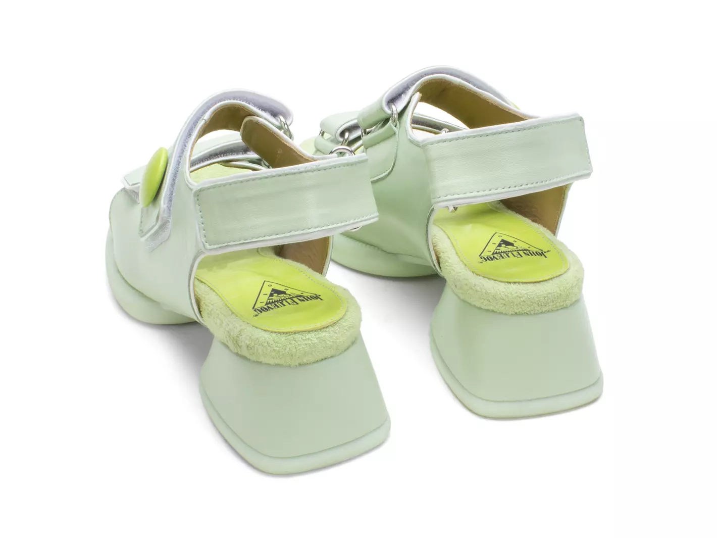 John Fluevog Neve Sandale à Bride Velcro