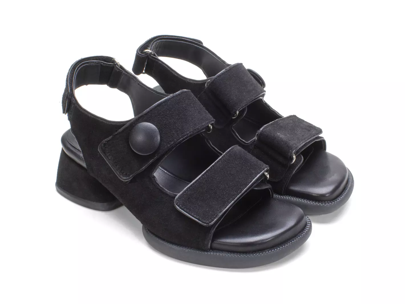 John Fluevog Neve Sandale à Bride Velcro