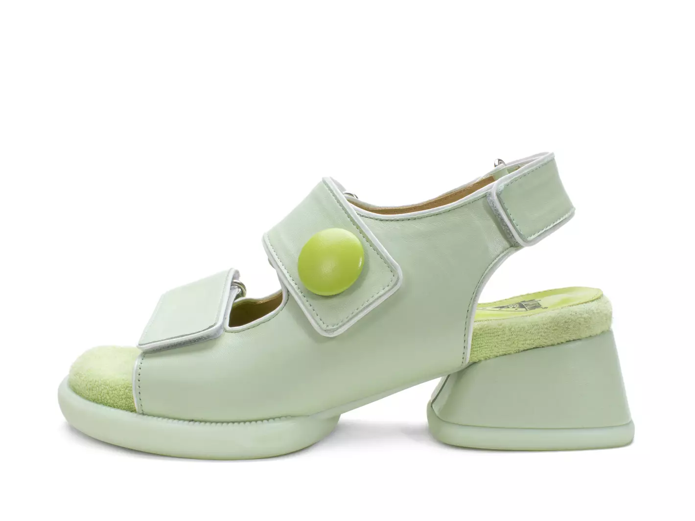 john fluevog Neve Sandale à bride velcro