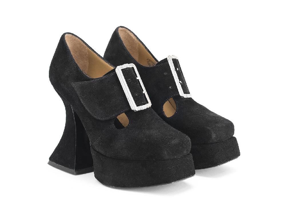 John Fluevog Original Talon Plateforme Baroque