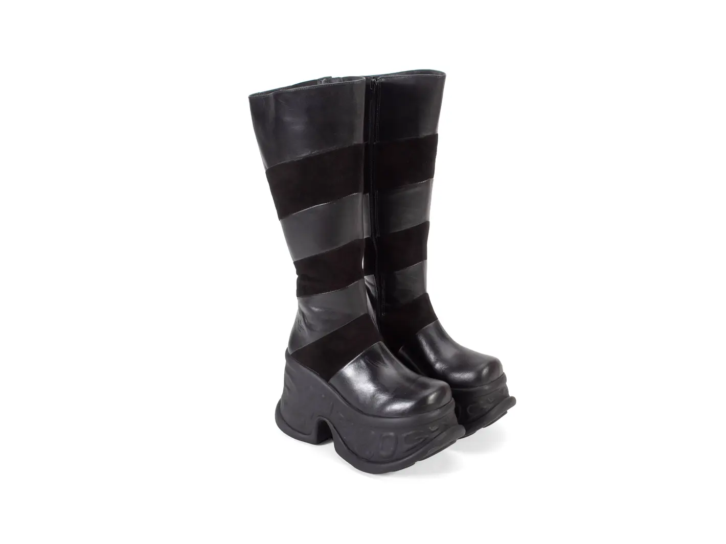 John Fluevog Paloma Botte Haute à Plateforme