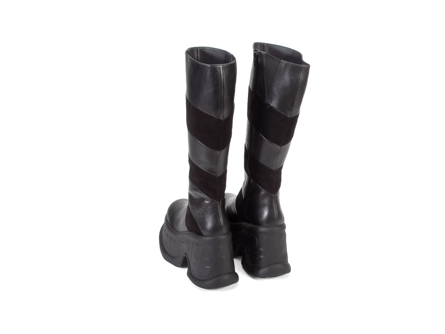 John Fluevog Paloma Botte Haute à Plateforme