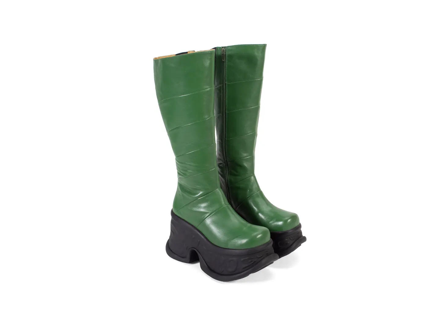 John Fluevog Paloma Botte Haute à Plateforme