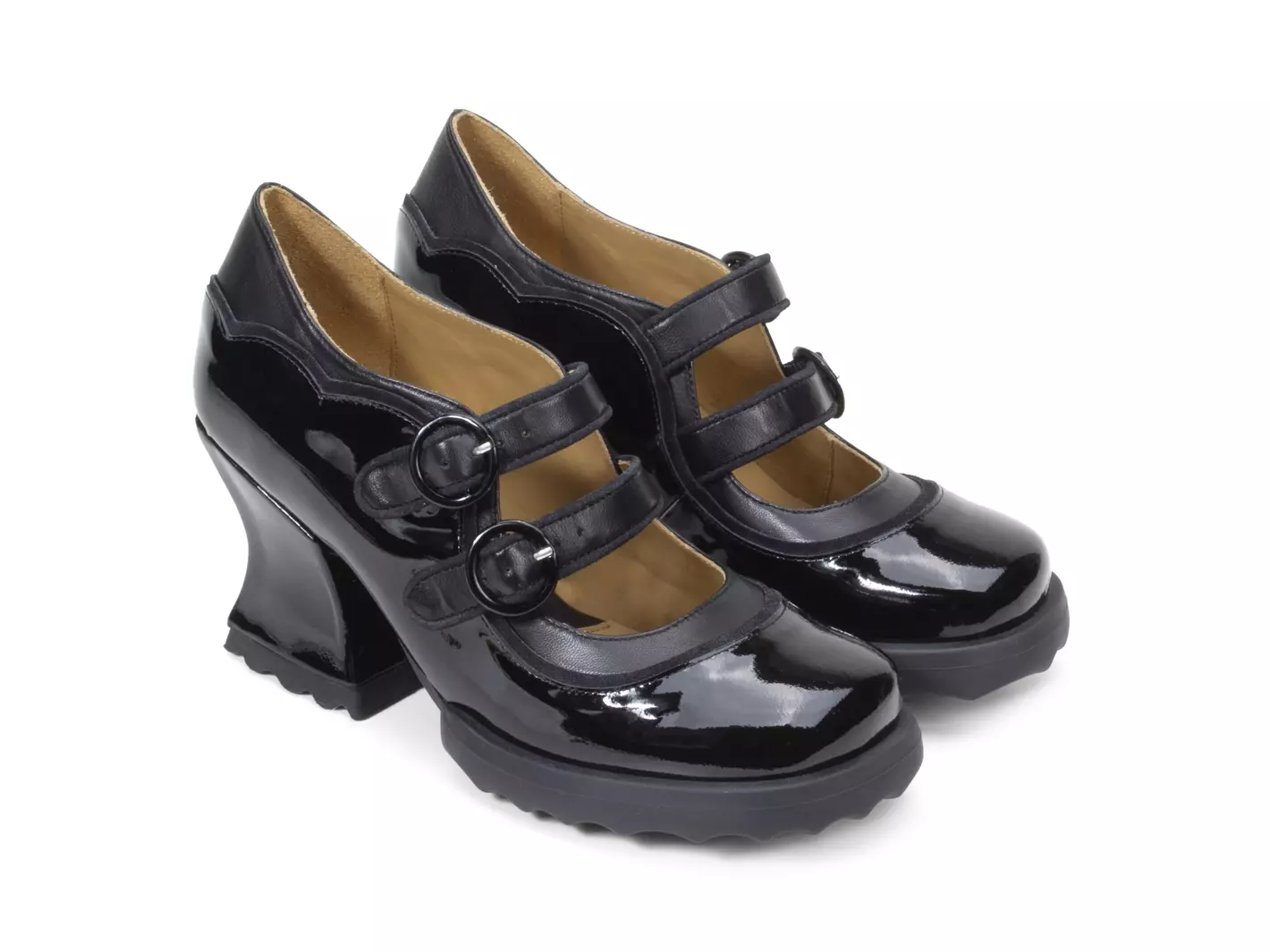 John Fluevog Parada Charles IX à Courroie Double