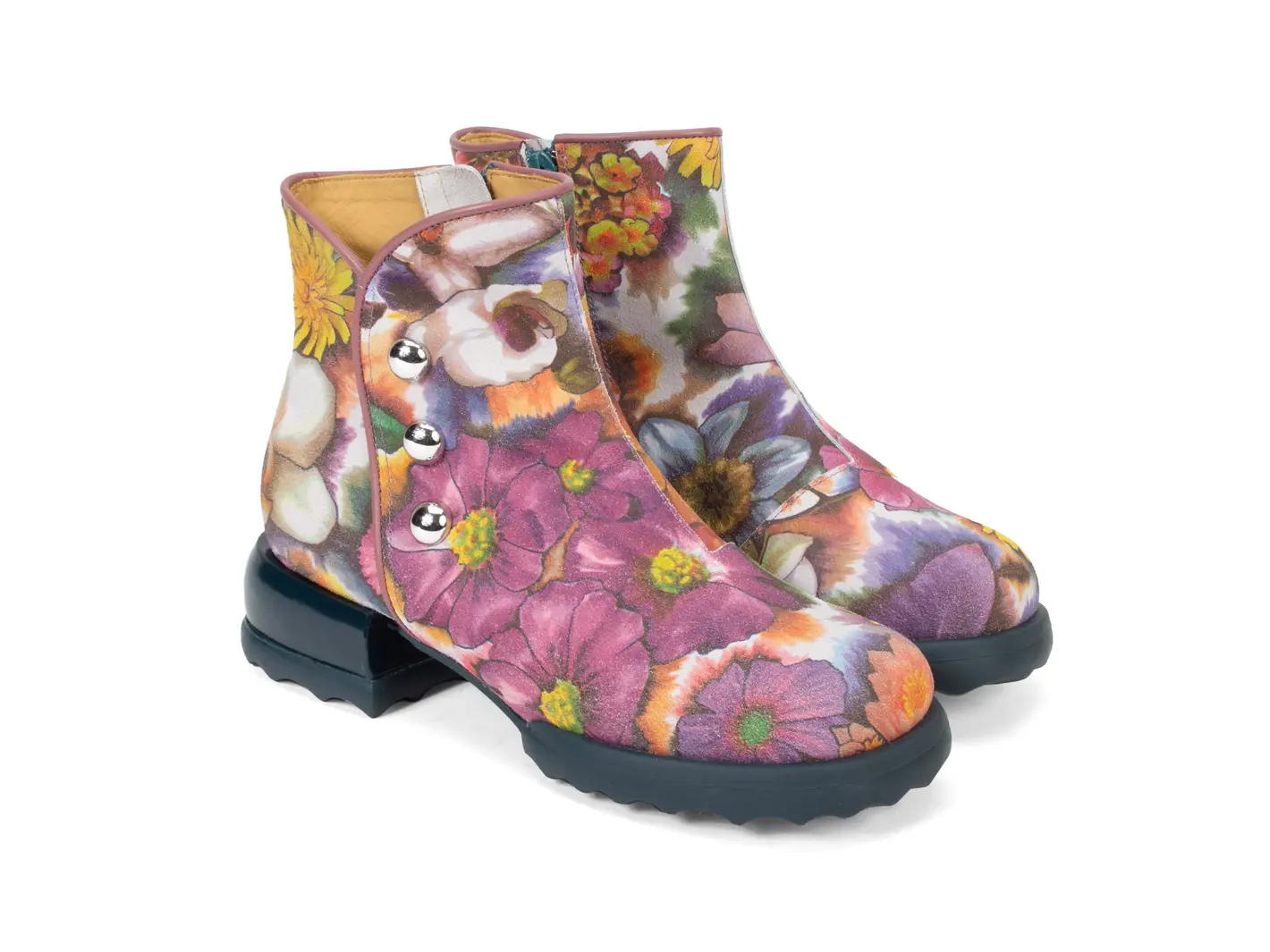 John Fluevog Penney Bottillon à Boutons