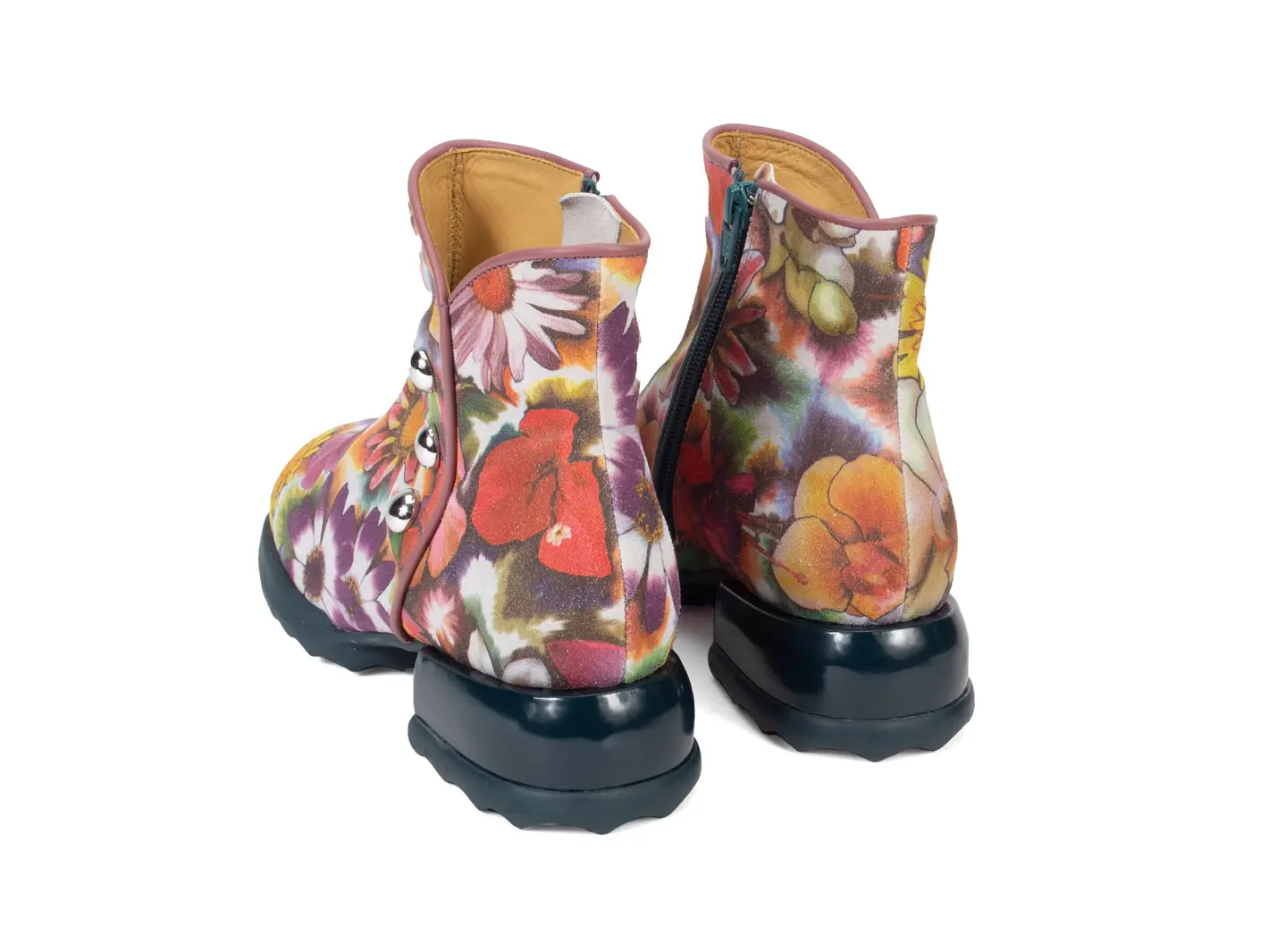 John Fluevog Penney Bottillon à Boutons