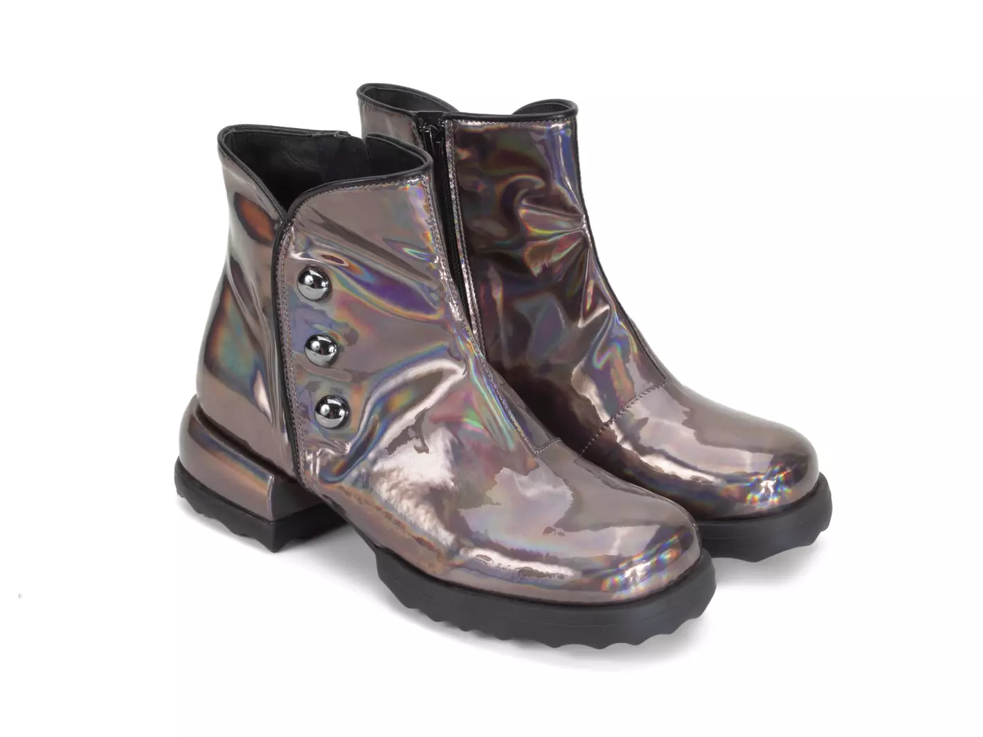 John Fluevog Penney Bottillon à Boutons