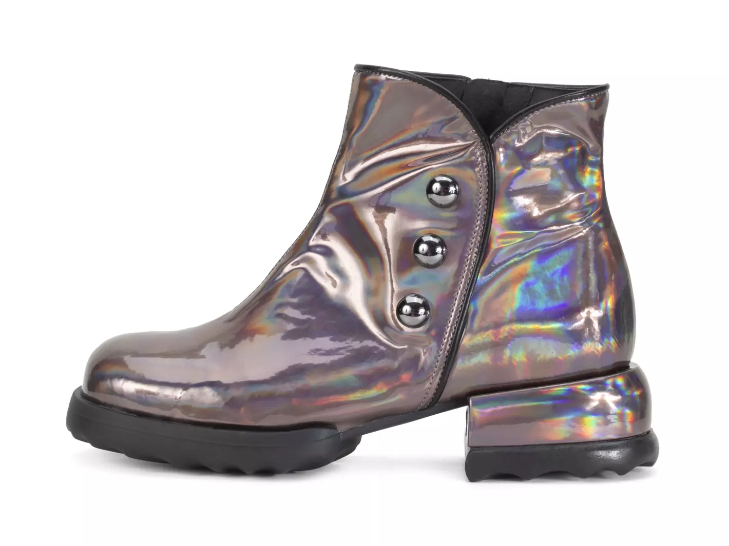 john fluevog Penney Bottillon à boutons